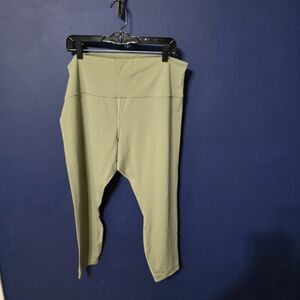 Lululemon Leggings Women’s Sz 20 Green InStill High Rise